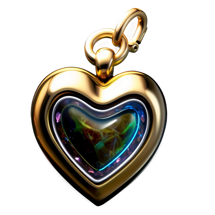 3d Heart Locket Png 05252024 PNG Image