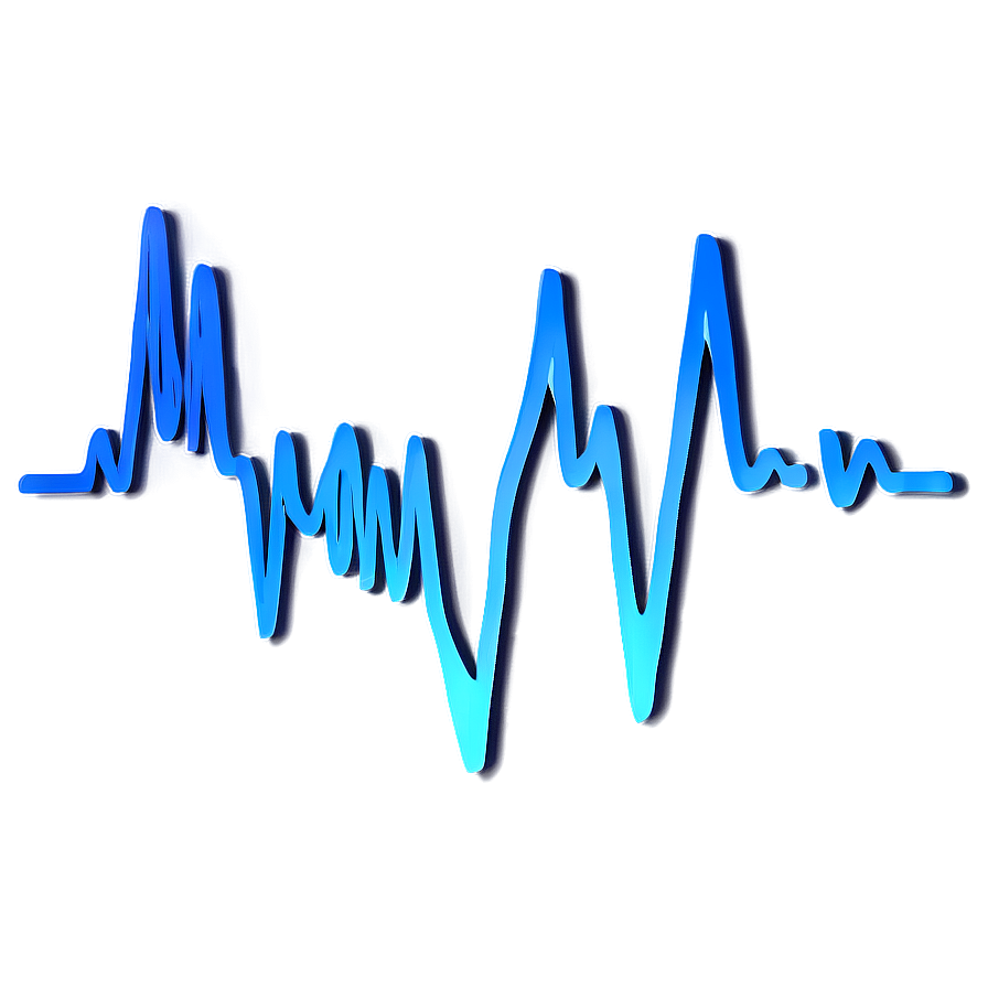 3d Heartbeat Line Png 71 PNG Image