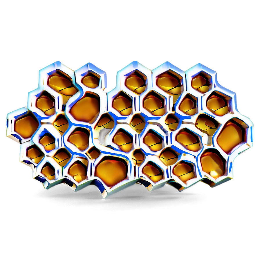 3d Honeycomb Pattern Png 24 PNG Image