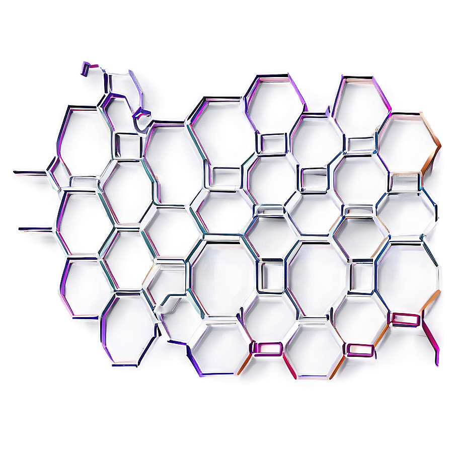 3d Honeycomb Pattern Png Ggv PNG Image