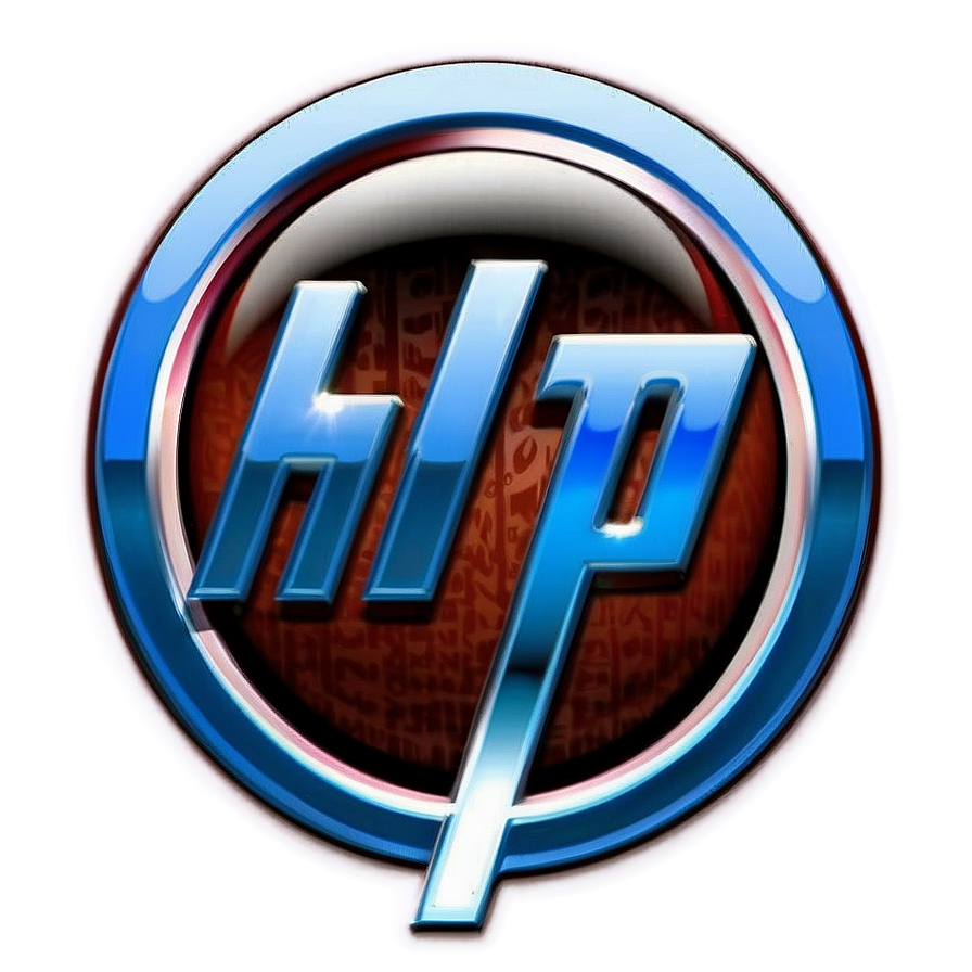 3d Hp Logo Png Jka68 PNG Image