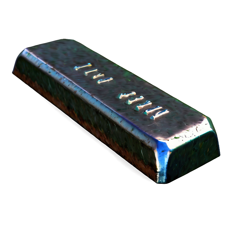 3d Iron Ingot Model Png 28 PNG Image