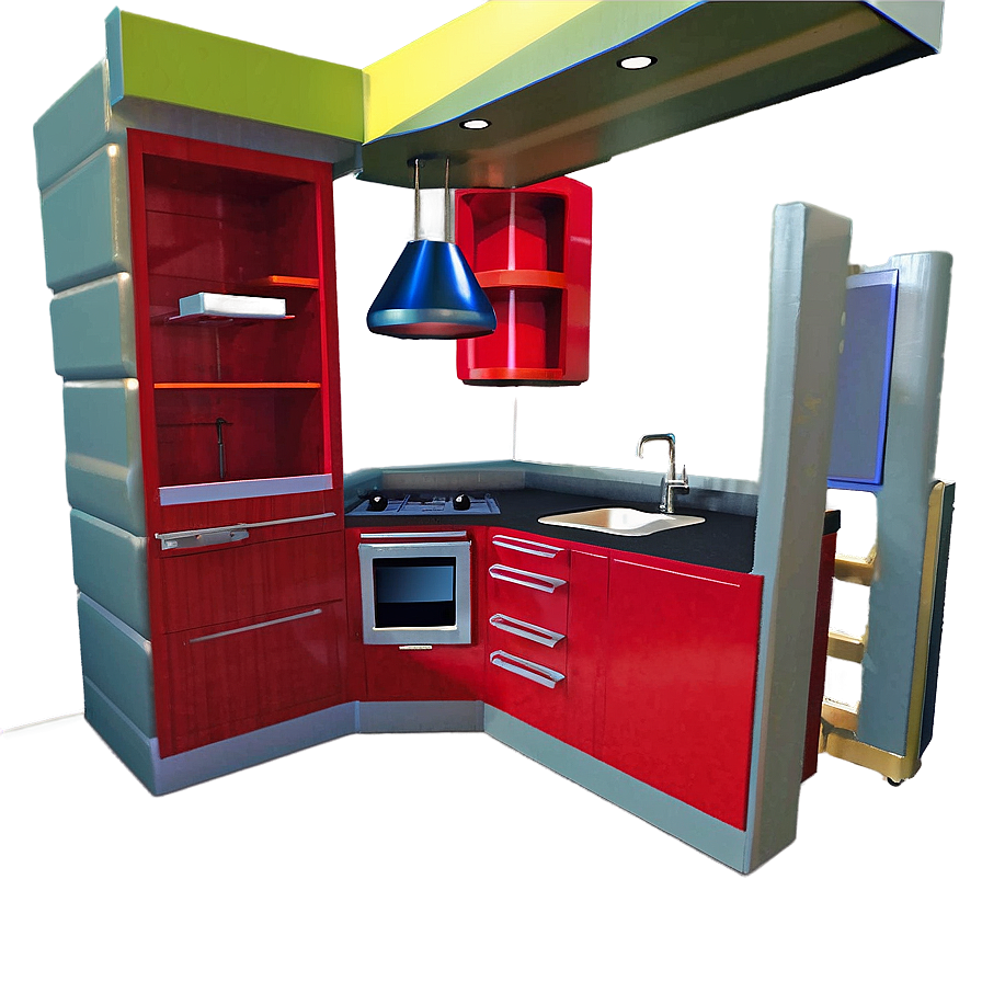 3d Kitchen Model Png 79 PNG Image