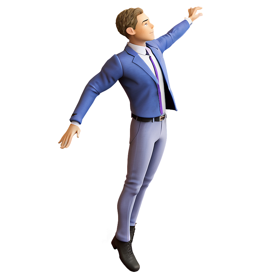 3d Man Action Pose Png 06272024 PNG Image