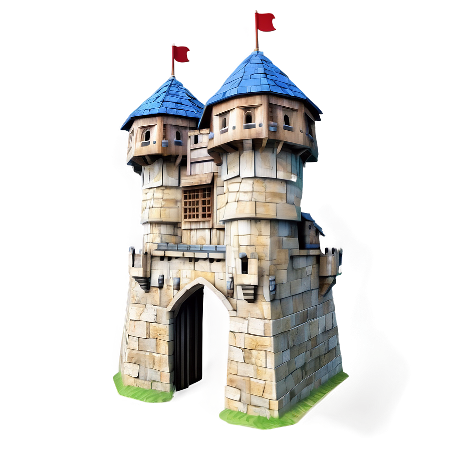 3d Medieval Castle Png Tyo83 PNG Image