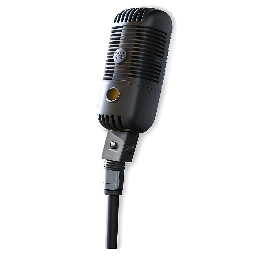 3d Microphone Png 95 PNG Image