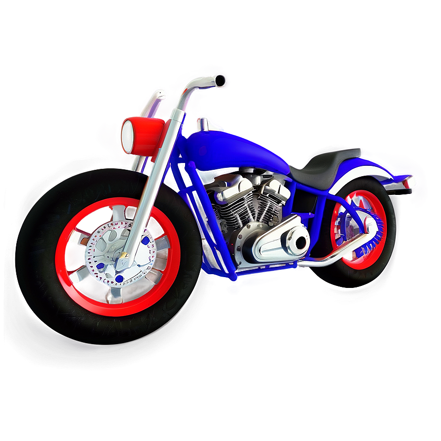 3d Motorcycle Model Png 05212024 PNG Image