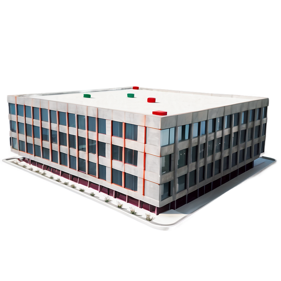 3d Office Building Png 05212024 PNG Image