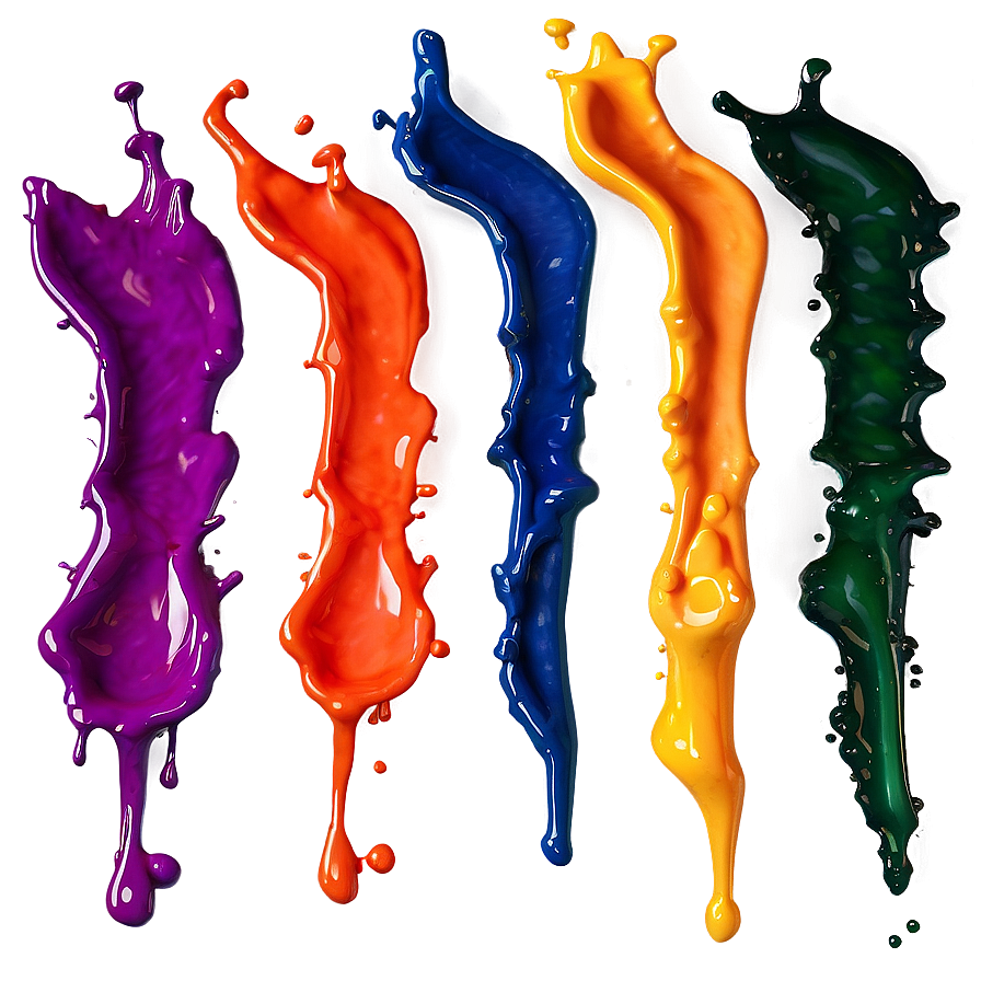 3d Paint Splash Png Bkk PNG Image