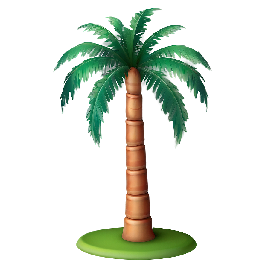 3d Palm Tree Emoji Png 06272024 PNG Image