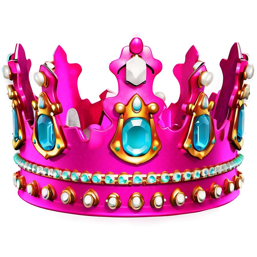 3d Princess Crown Model Png 05252024 PNG Image