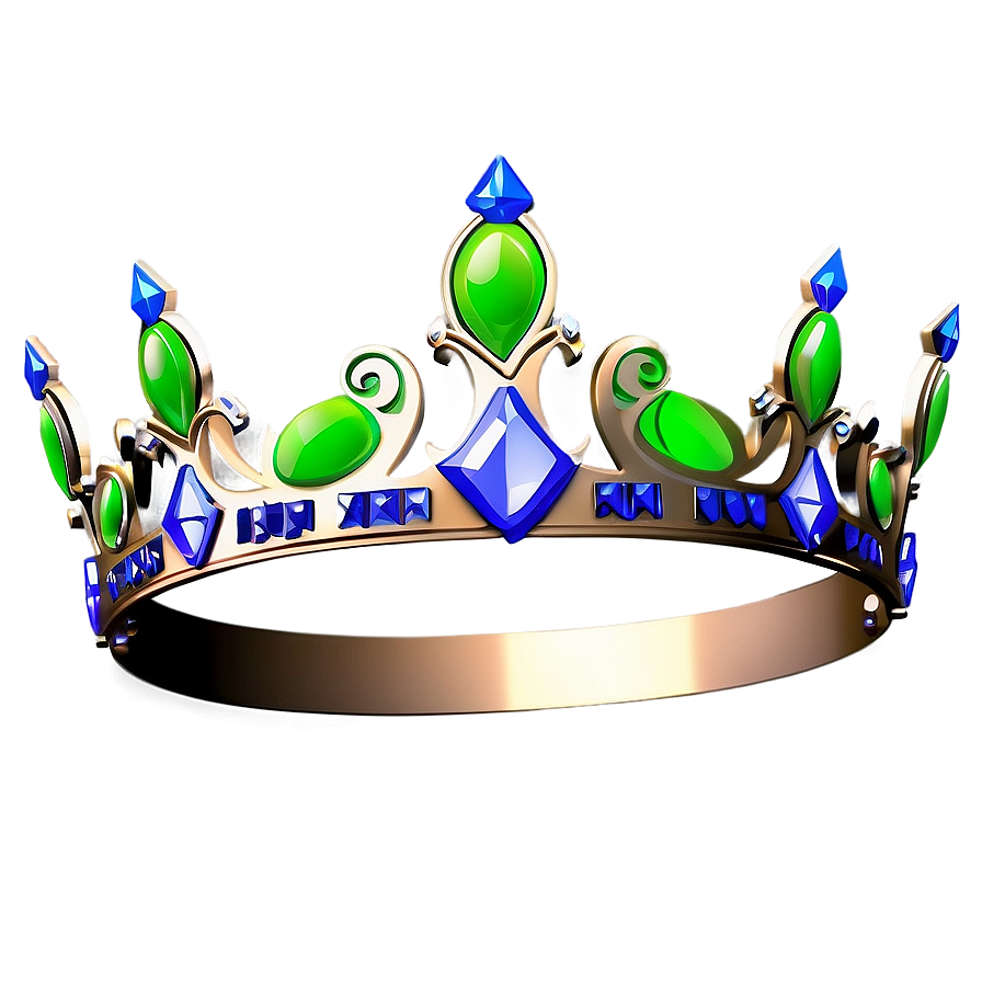 3d Princess Crown Model Png Avb PNG Image