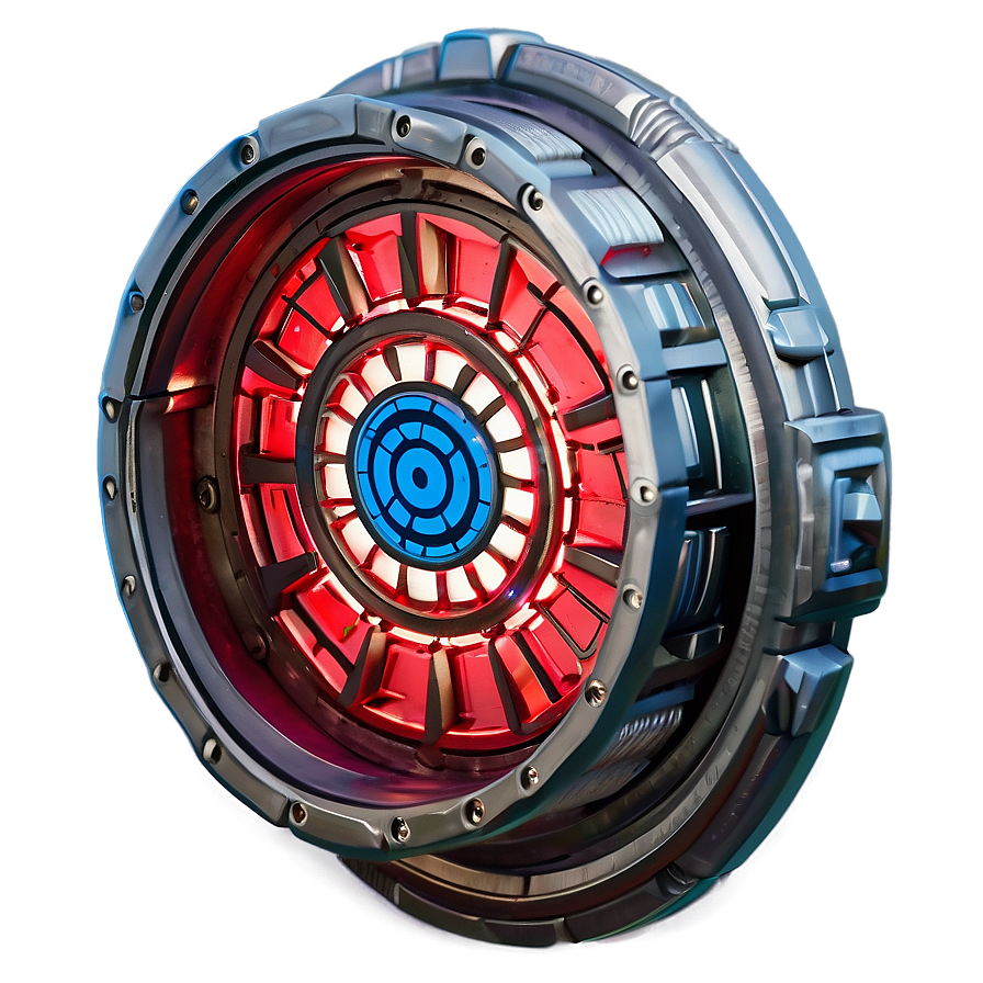 3d Printed Arc Reactor Model Png Exa PNG Image