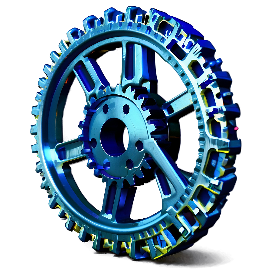 3d Printed Cog Model Png Klg62 PNG Image