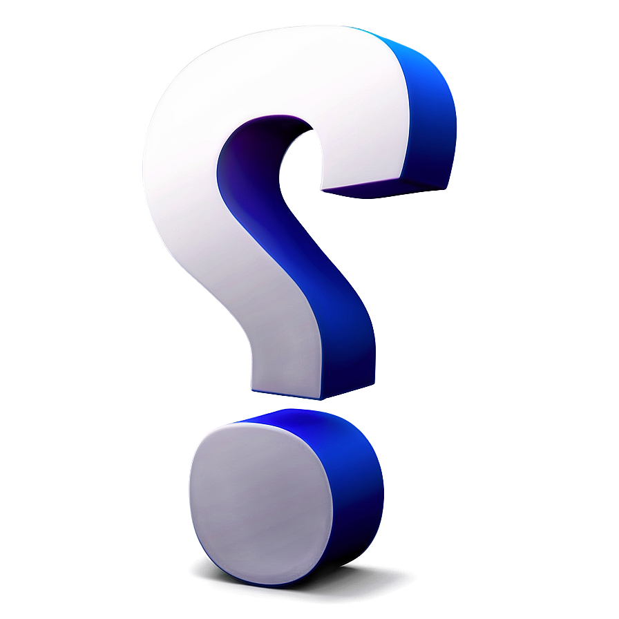 3d Question Mark Image Png Wuw14 PNG Image