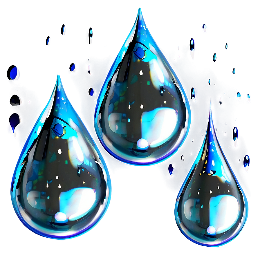 3d Rain Drop Png Graphic Bdy67 PNG Image