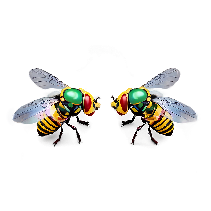 3d Render Flies Png 06122024 PNG Image