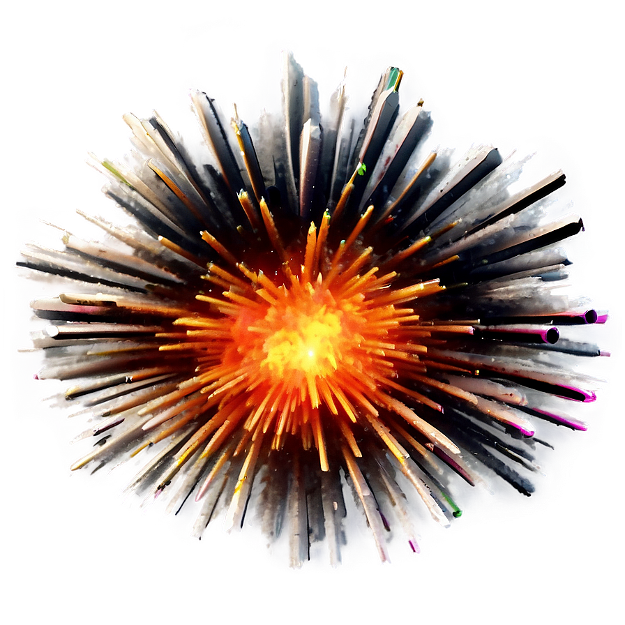 3d Rendered Explosion Effect Png 04302024 PNG Image