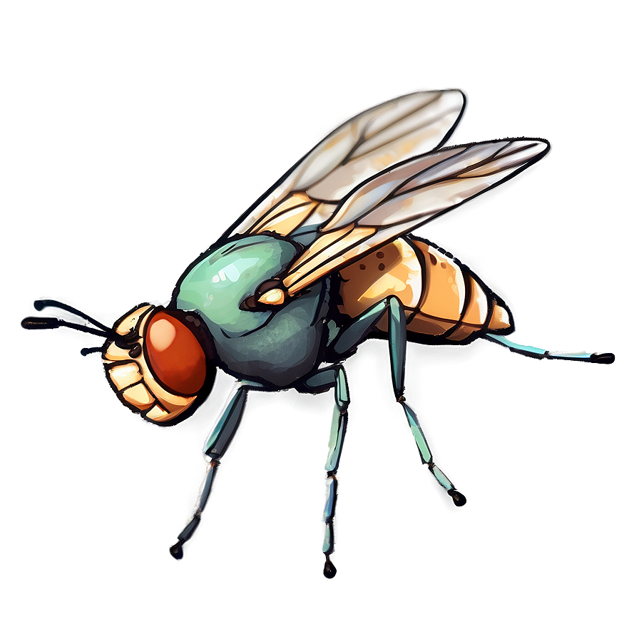 3d Rendered Fly Png Oce PNG Image