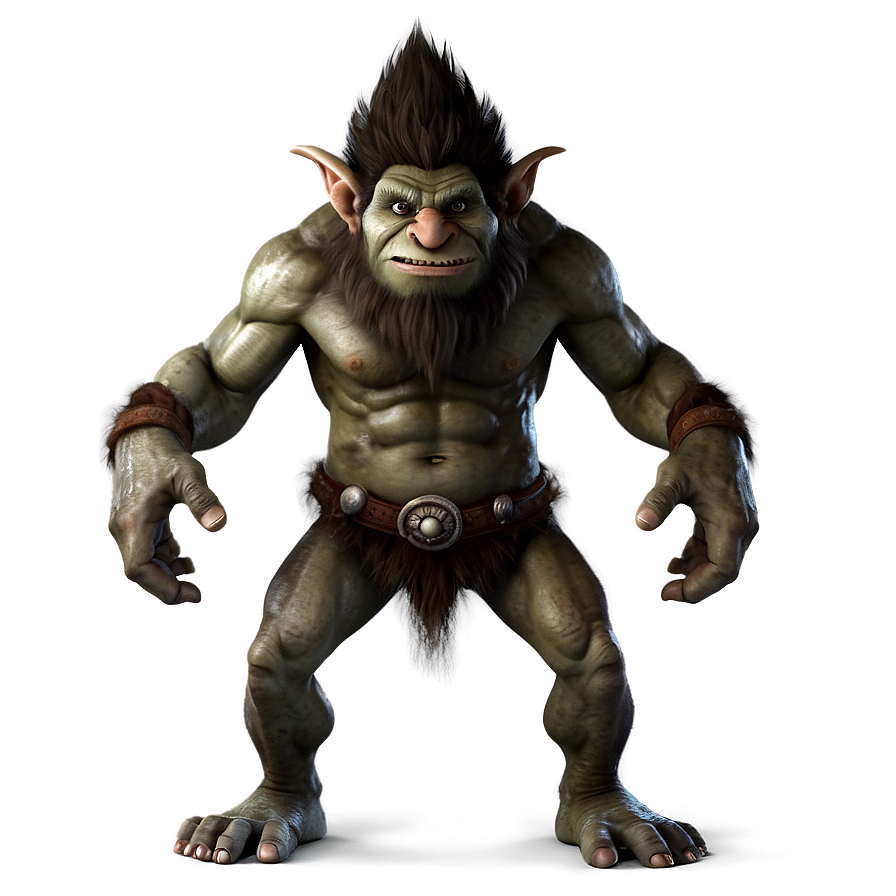 3d Rendered Troll Png Ddp7 PNG Image