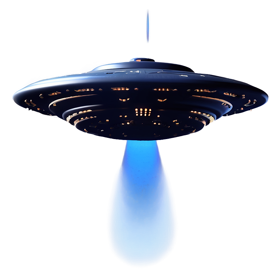 3d Rendered Ufo Png Uvq57 PNG Image