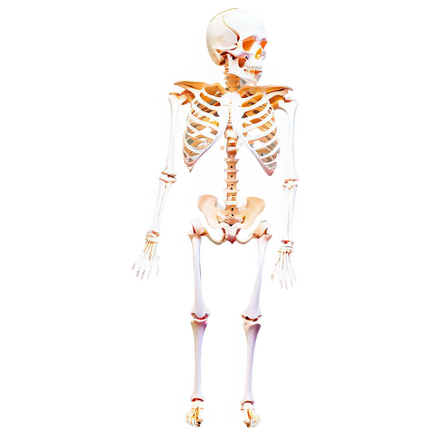 3d Skeletal System Model Png Cjn PNG Image