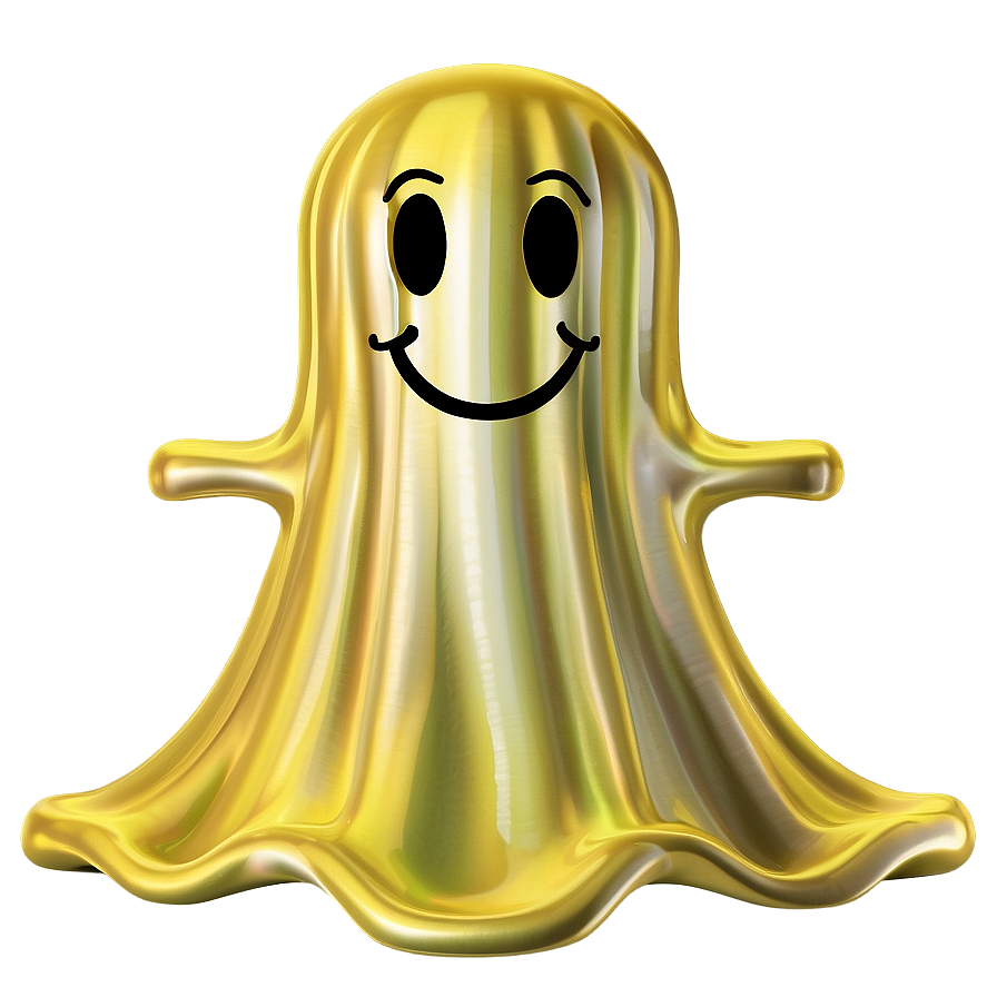 3d Snapchat Ghost Png Uru PNG Image