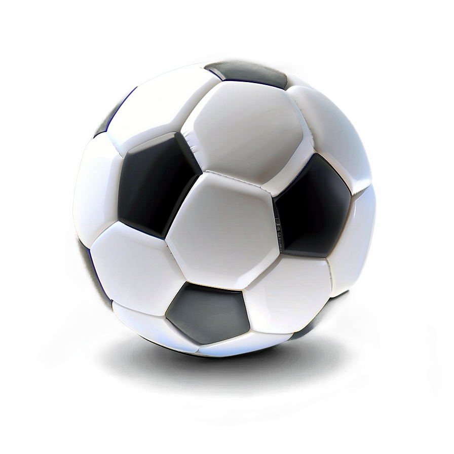 3d Soccer Ball Png Kpu21 PNG Image