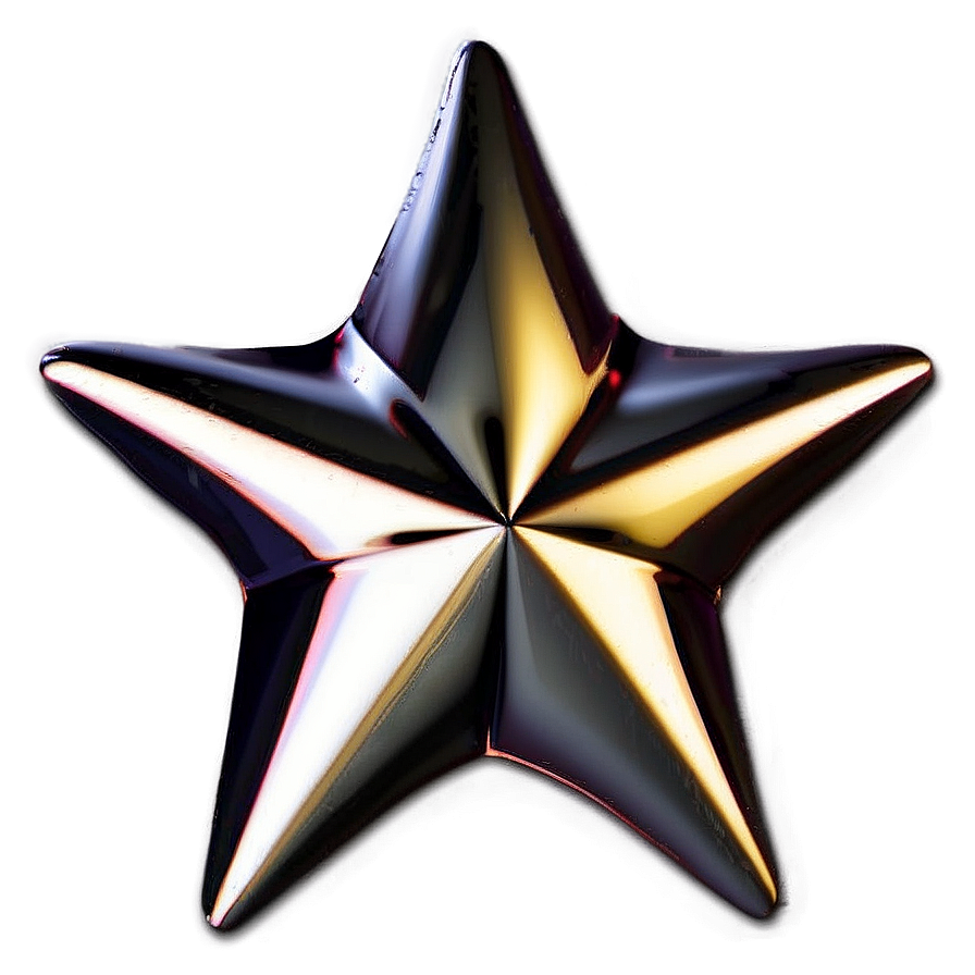 3d Star Sticker Png 12 PNG Image