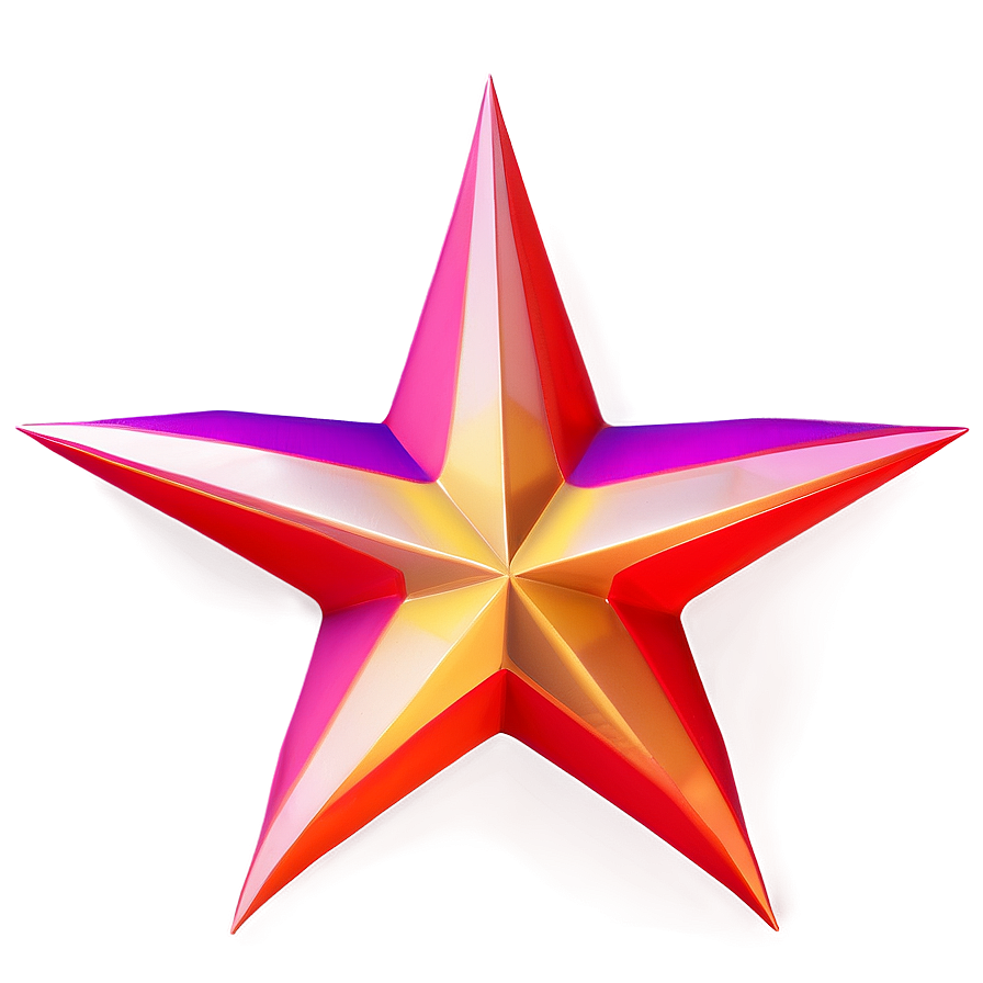 3d Star Vector Model Png Irh PNG Image