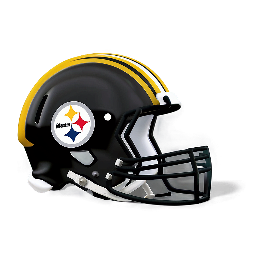 3d Steelers Helmet Png Gnv46 PNG Image