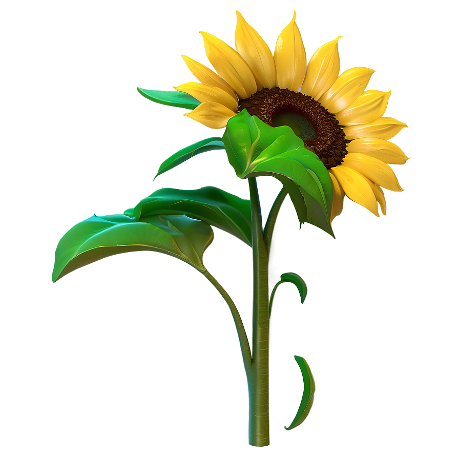 3d Sunflower Png 05032024 PNG Image