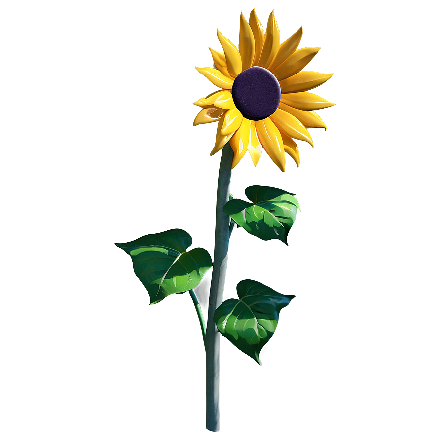 3d Sunflower Transparent Png 05262024 PNG Image