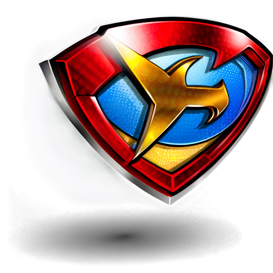 3d Superhero Logos Png 3 PNG Image