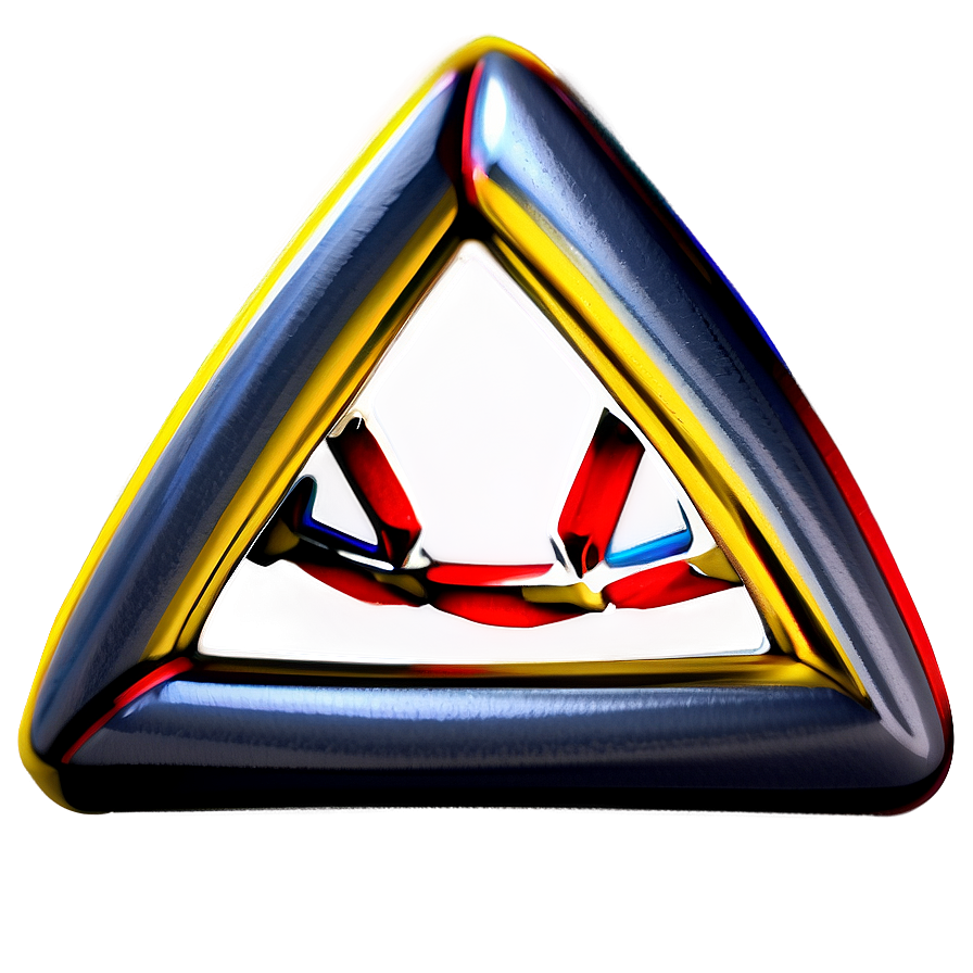 3d Triangle Design Png Rte41 PNG Image