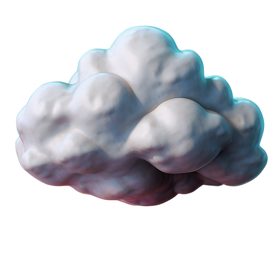 3d White Cloud Png Qij PNG Image