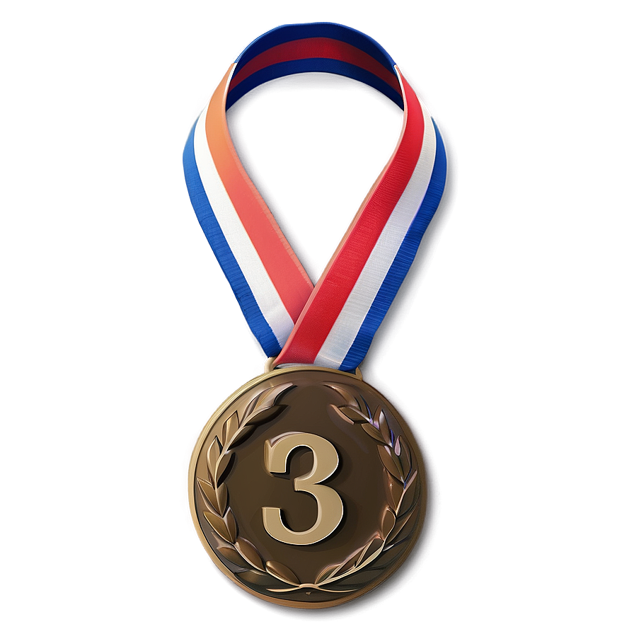 3rd Place Medal Png 05252024 PNG Image