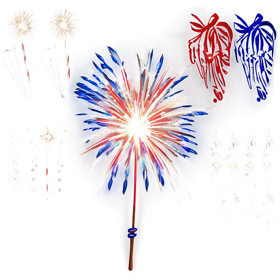 4th Of July Sparklers Png Bxw66 PNG Image