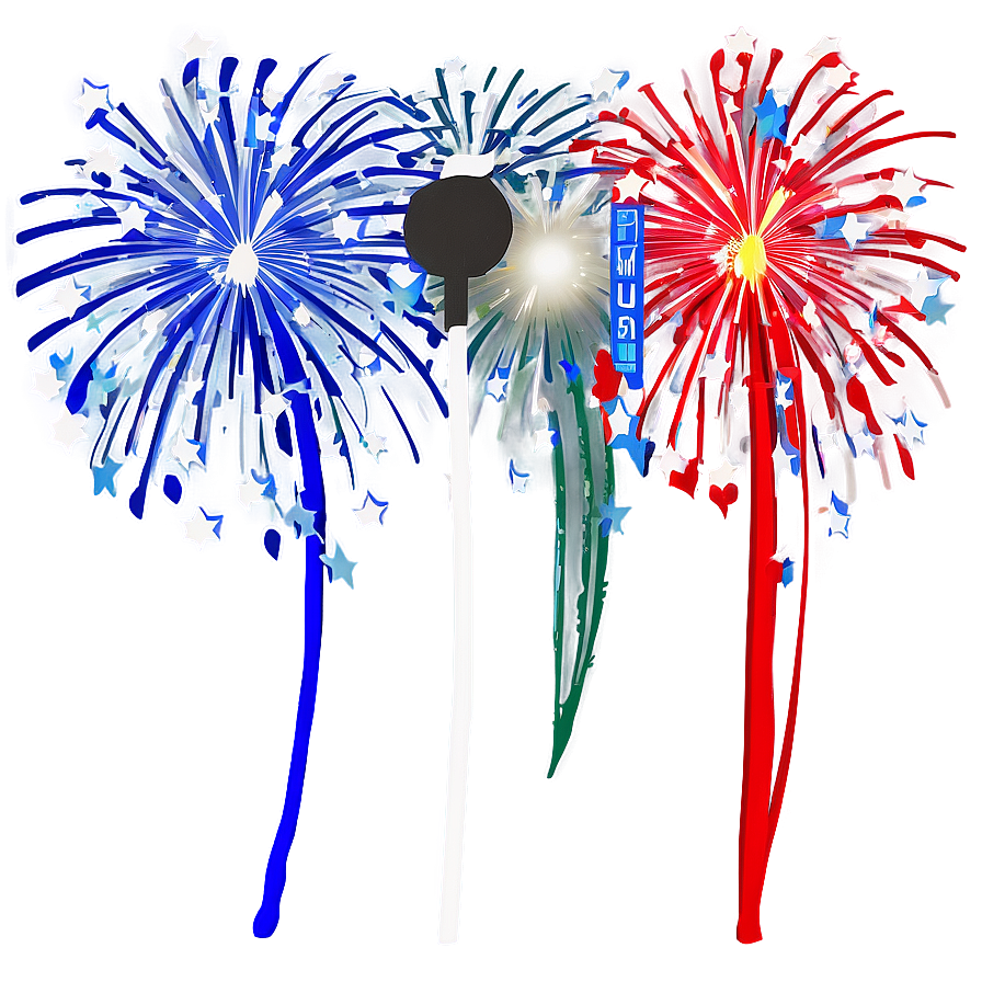 4th Of July Sparklers Png Cbo PNG Image