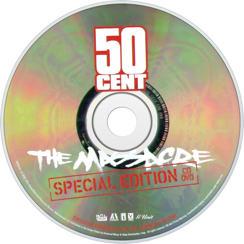 50 Cent The Massacre Special Edition D V D PNG Image