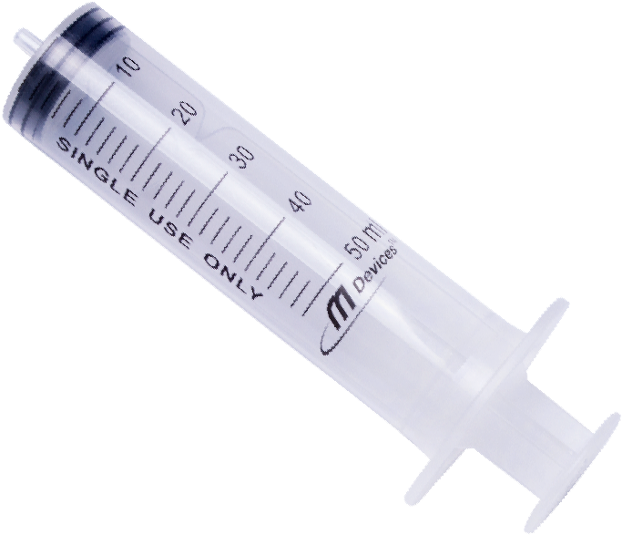 50ml Medical Syringe PNG Image