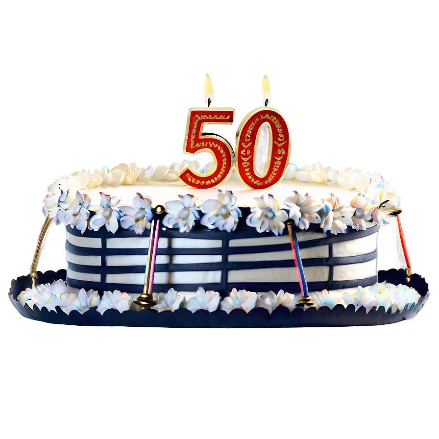 50th Birthday Vogue Party Png 80 PNG Image