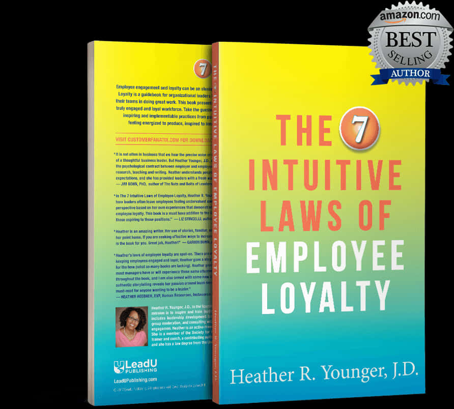 7 Intuitive Laws Employee Loyalty Book Cover PNG Image