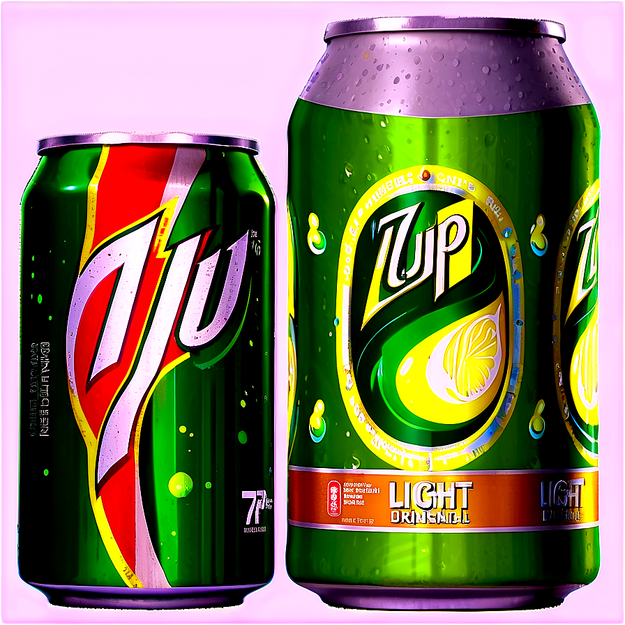 7 Up Light Drink Png Pkw PNG Image