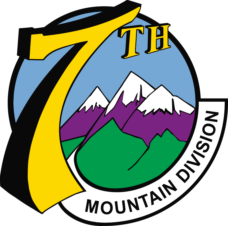 7th Mountain Division Emblem PNG Image