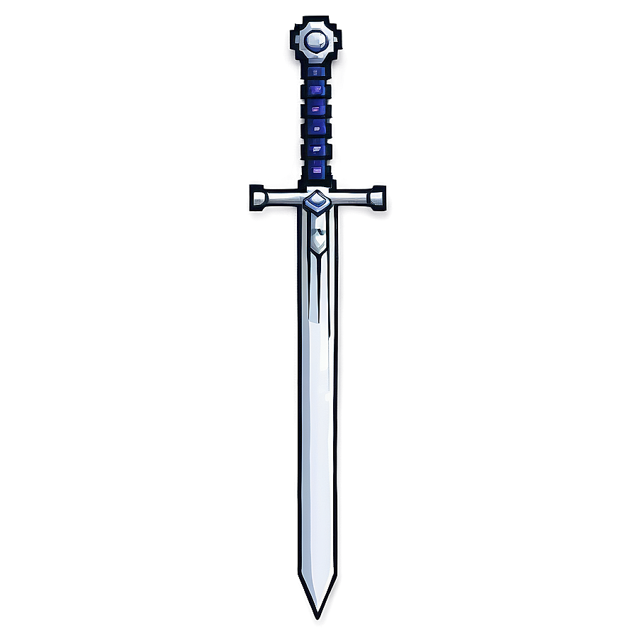 8-bit Pixel Sword Png Ajt PNG Image