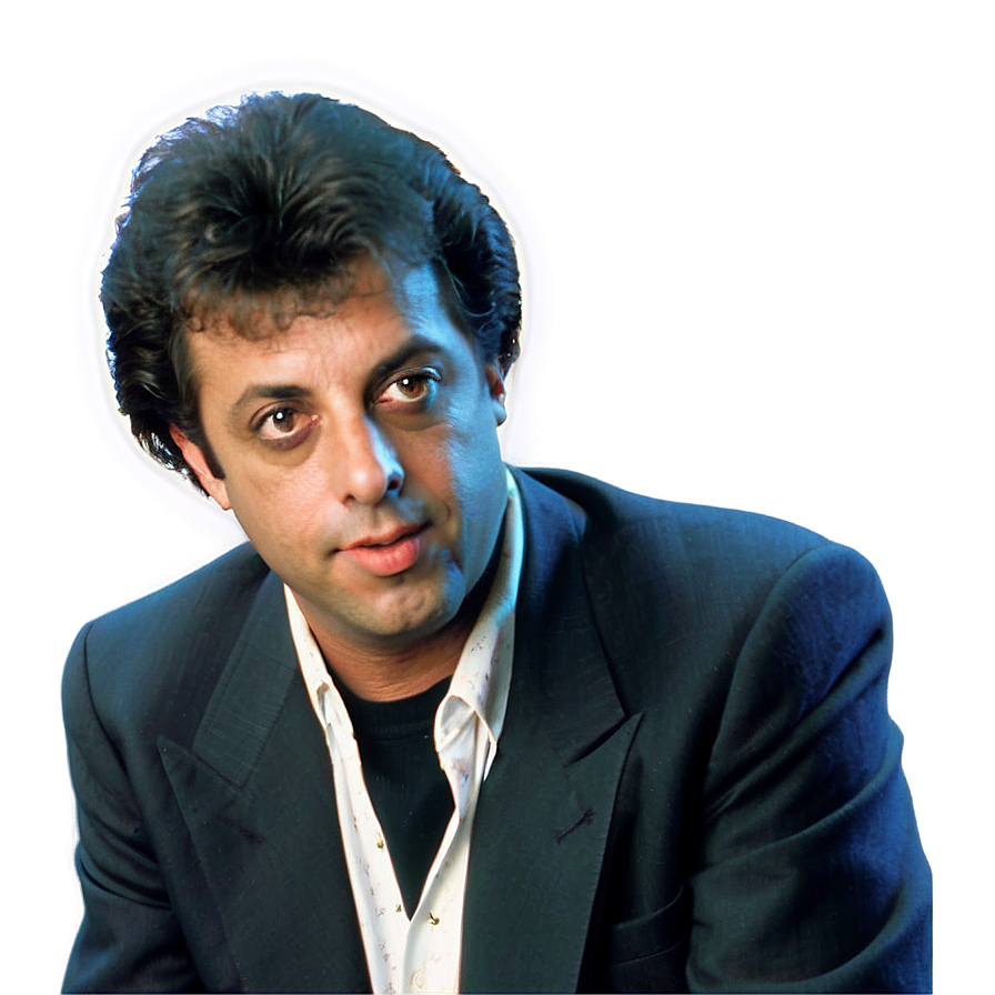 80s Era Billy Joel Png 06252024 PNG Image