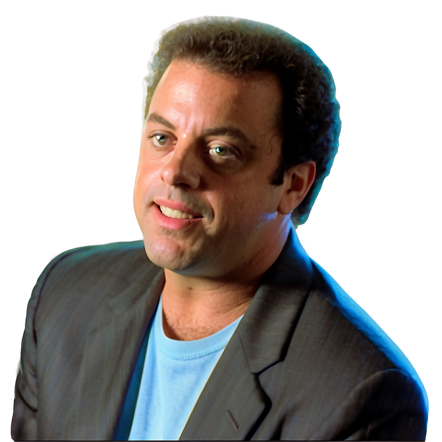 80s Era Billy Joel Png Hvf18 PNG Image