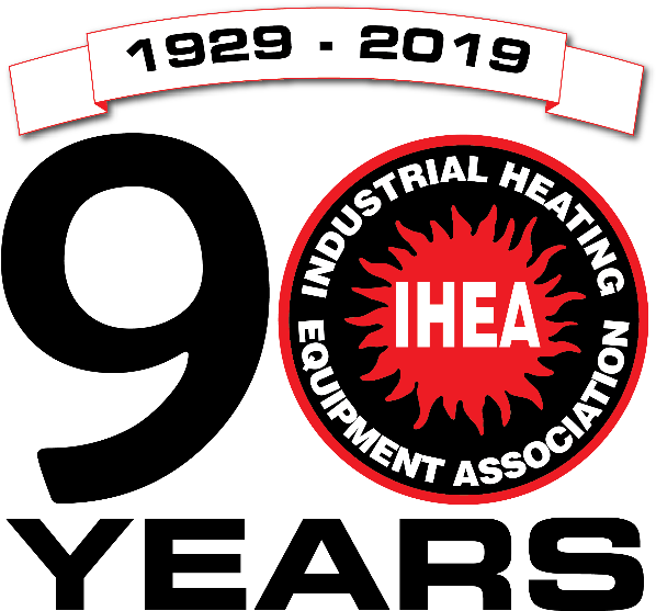 90 Years Industrial Heating Equipment Association Celebration Logo PNG Image