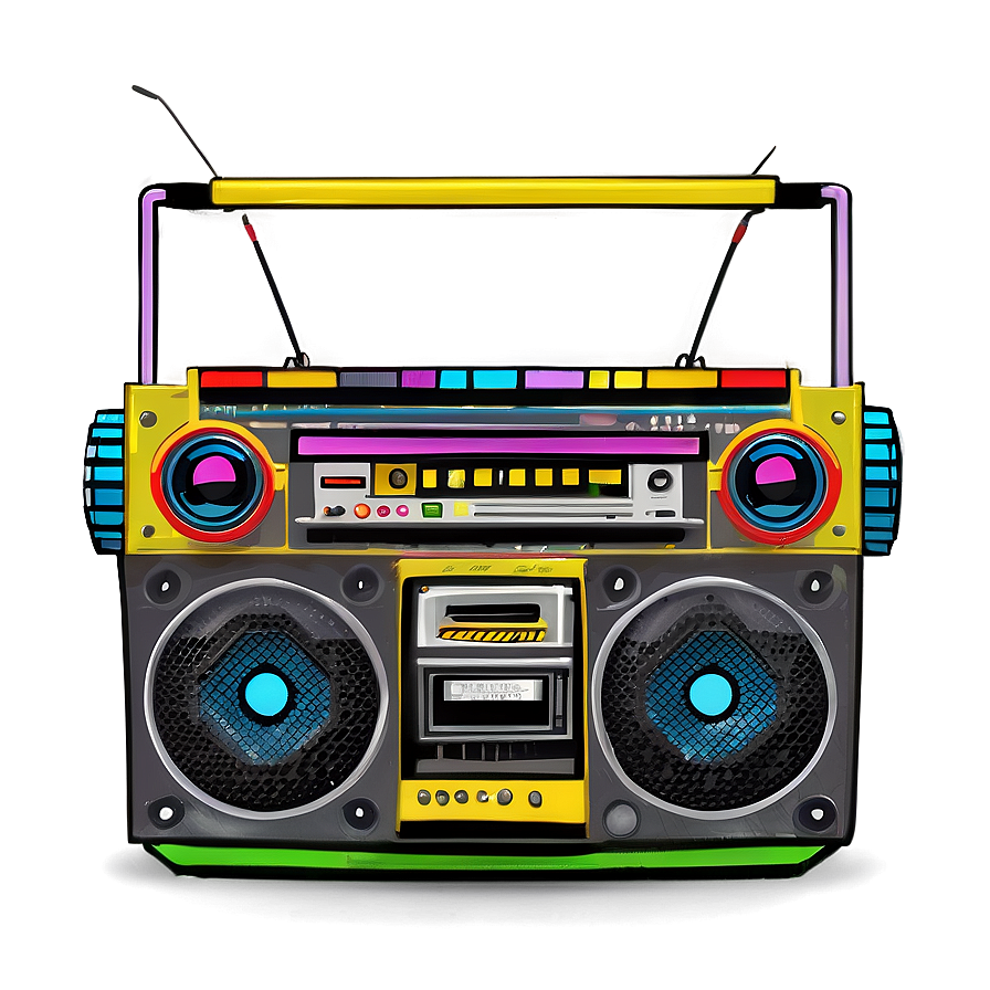 90s Boombox Png 83 PNG Image